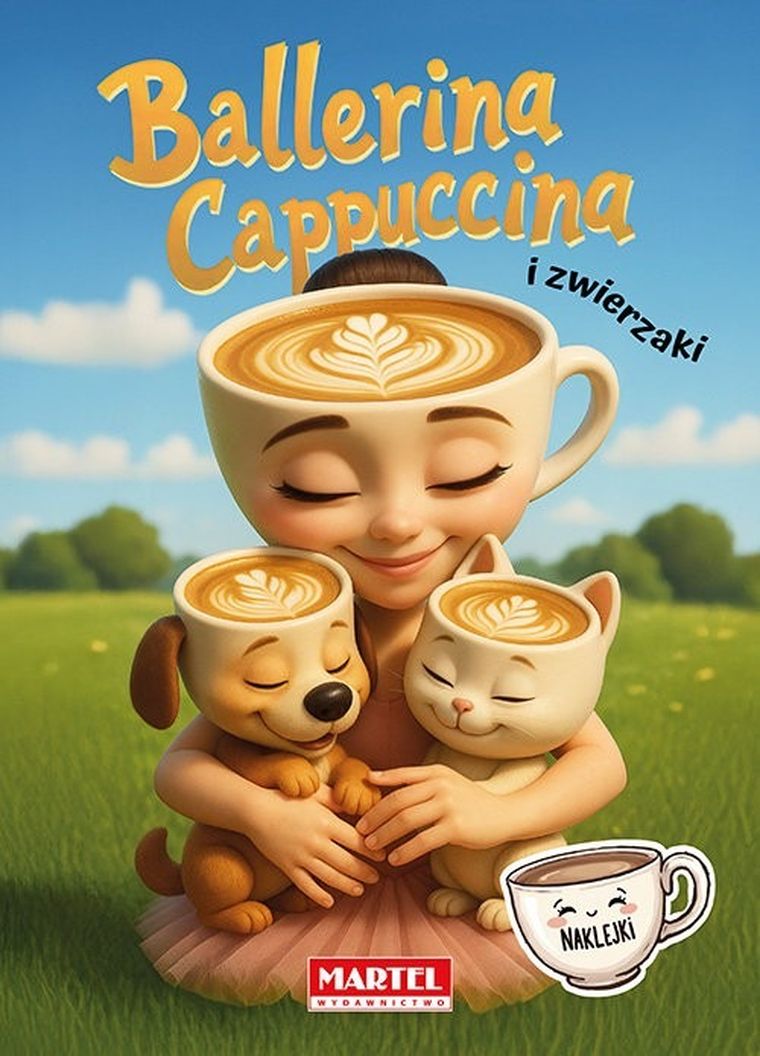 Ballerina Cappuccina i zwierzaki. Kolorowanka