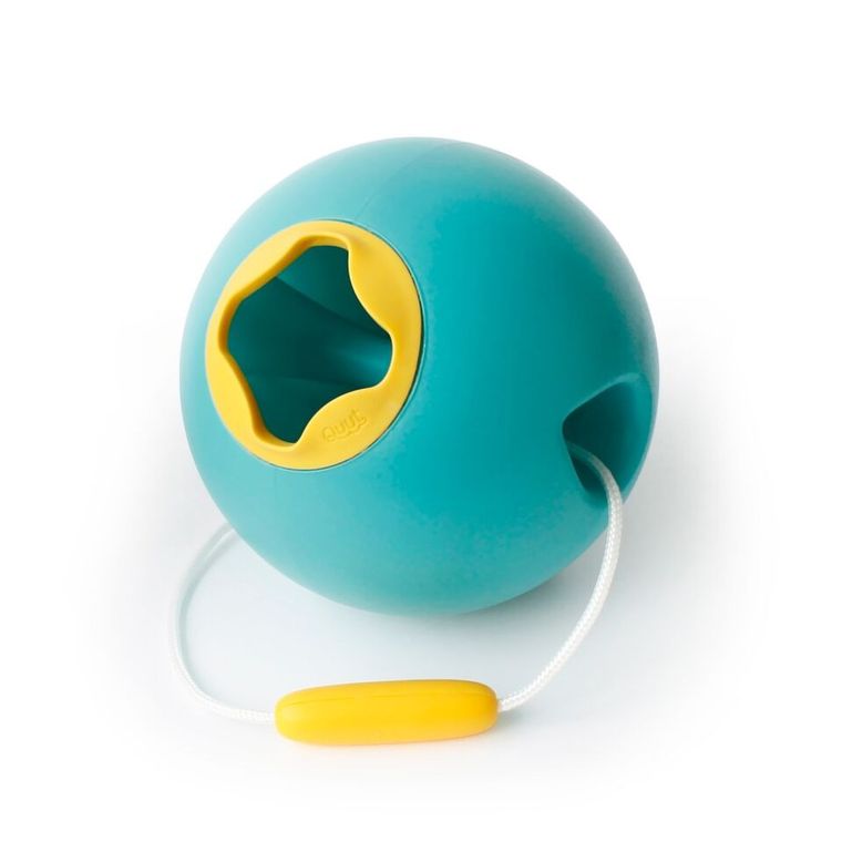 Ballo Quut, wiaderko do wody i piasku, Lagoon Green + Mellow Yellow