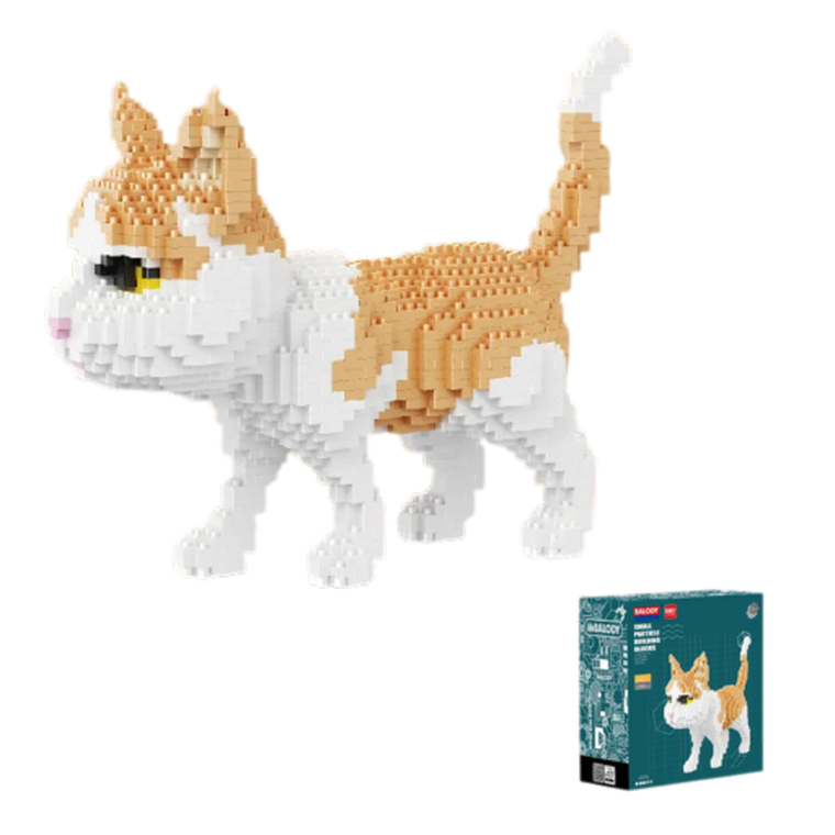 Balody, Chodzący kot, klocki konstrukcyjne, 1390 elementów