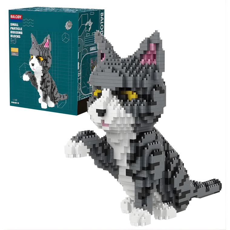 Balody, Drapiący kot, klocki konstrukcyjne, 1300 elementów