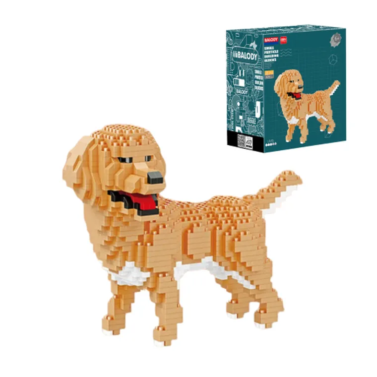 Balody, Golden Retriever, klocki konstrukcyjne, 824 elementów