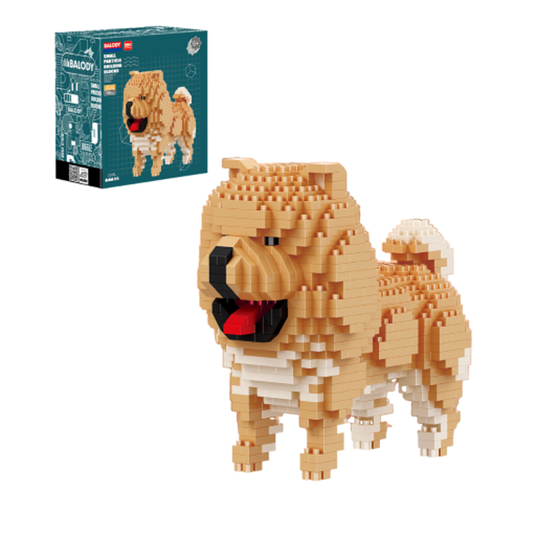 Balody, Pies Chow Chow, klocki konstrukcyjne, 768 elementów