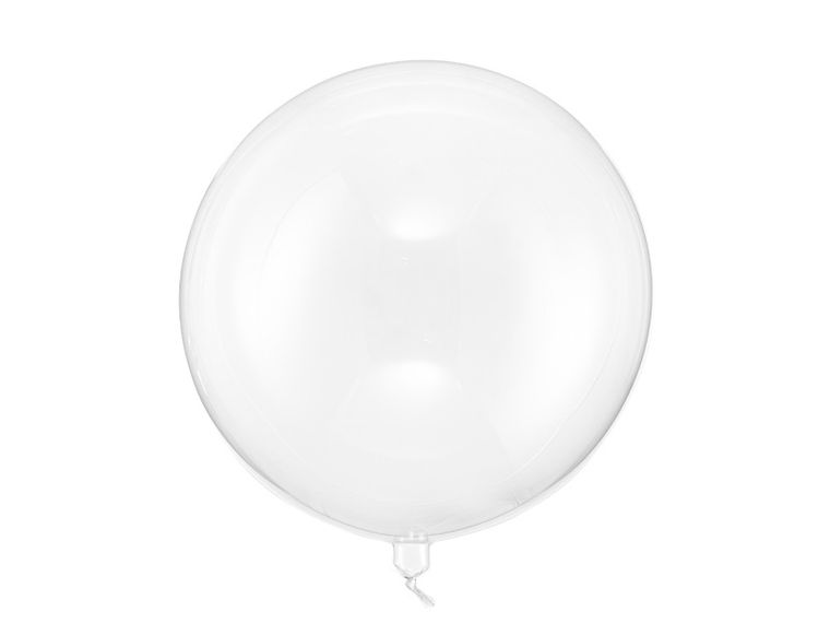 balon kula, transparentny, 40 cm