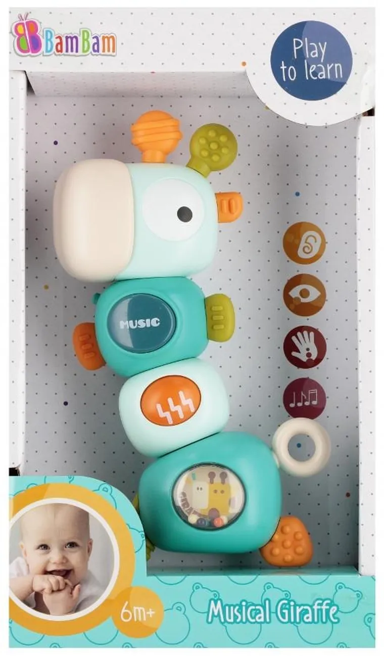 Bam Bam, Muzyczna Żyrafka, zabawka interaktywna