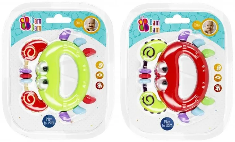 BamBam, grzechotka, krabik, 17-20 cm
