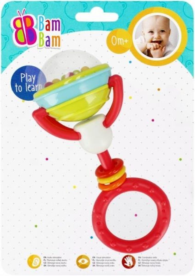 BamBam, grzechotka, Lizaczek