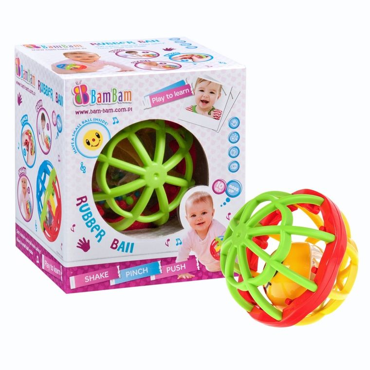 BamBam, Gumowa kula, zabawka niemowlęca