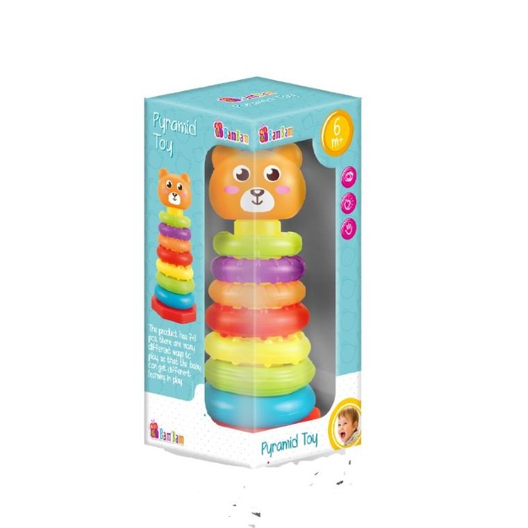 BamBam, Miś, piramidka