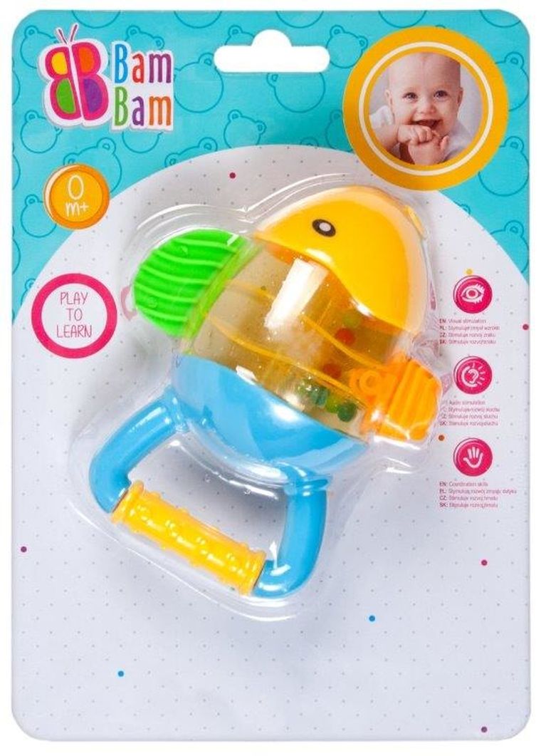 BamBam, rybka, grzechotka