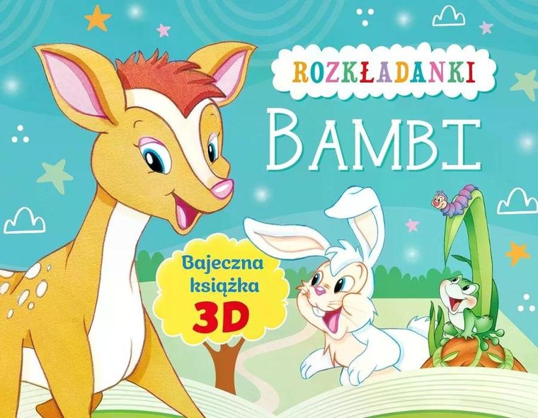 Bambi. Rozkładanki. Bajeczna książka 3D