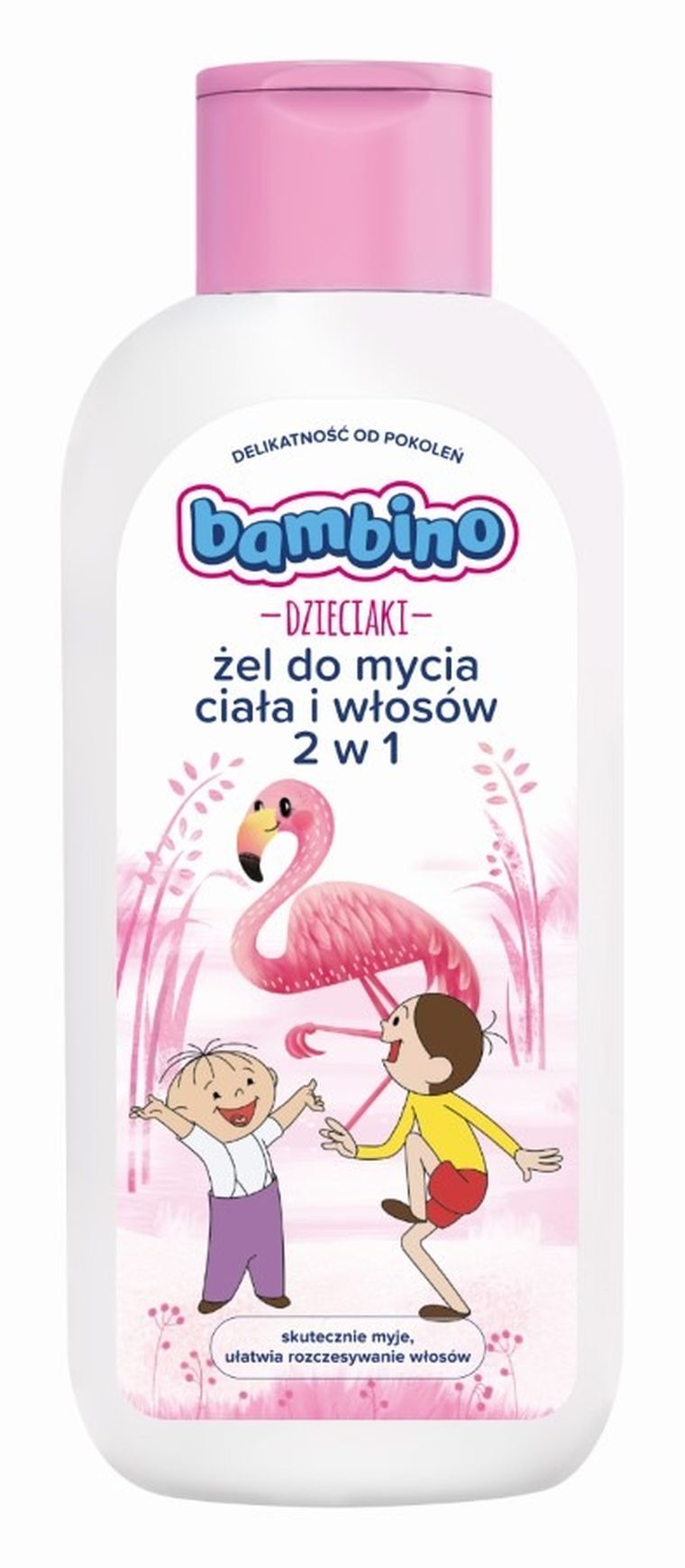 Bambino, Dzieciaki kowboje, żel do mycia ciała i włosów 2w1, dla dzieci i niemowląt, 400 ml