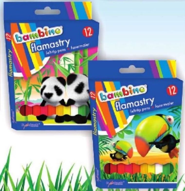 Bambino, flamastry, 12 kolorów