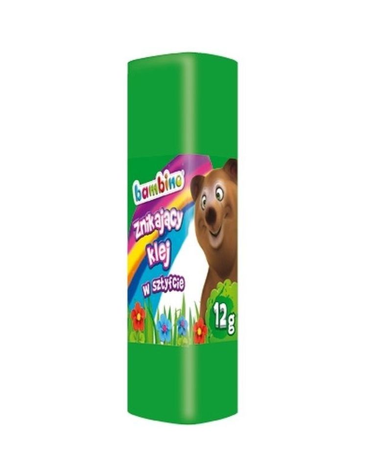 Bambino, klej w sztyfcie, mini zoo, 12g, 1 szt.