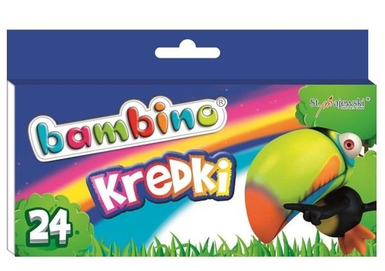 Bambino, kredki, 24 kolory