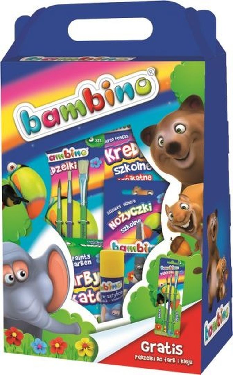 Bambino, Mały artysta, zestaw upominkowy