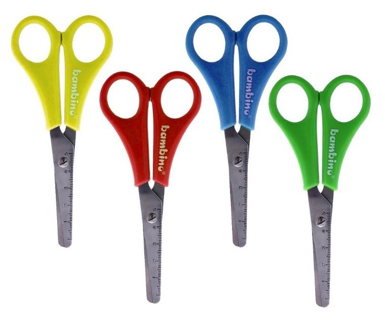 Bambino, nożyczki szkolne, 1 szt.