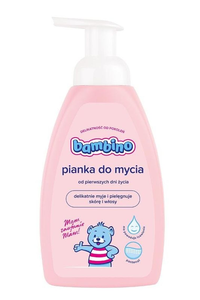 Bambino, pianka do mycia dla dzieci i niemowląt, 500 ml