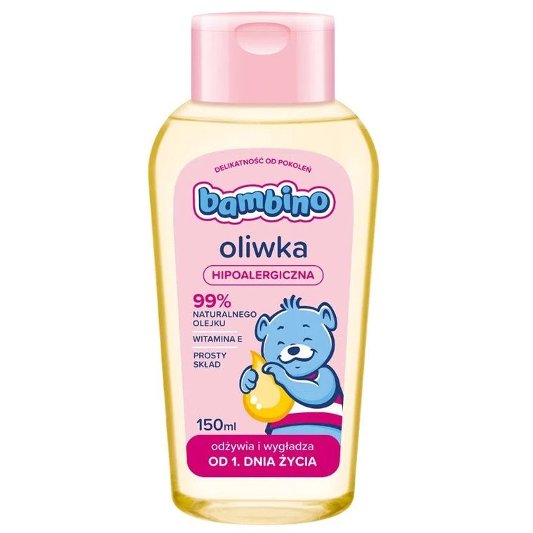Bambino, pielęgnacyjna oliwka dla dzieci i niemowląt, 150 ml