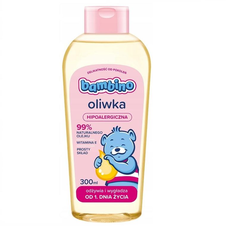 Bambino, pielęgnacyjna oliwka dla dzieci i niemowląt, 300 ml