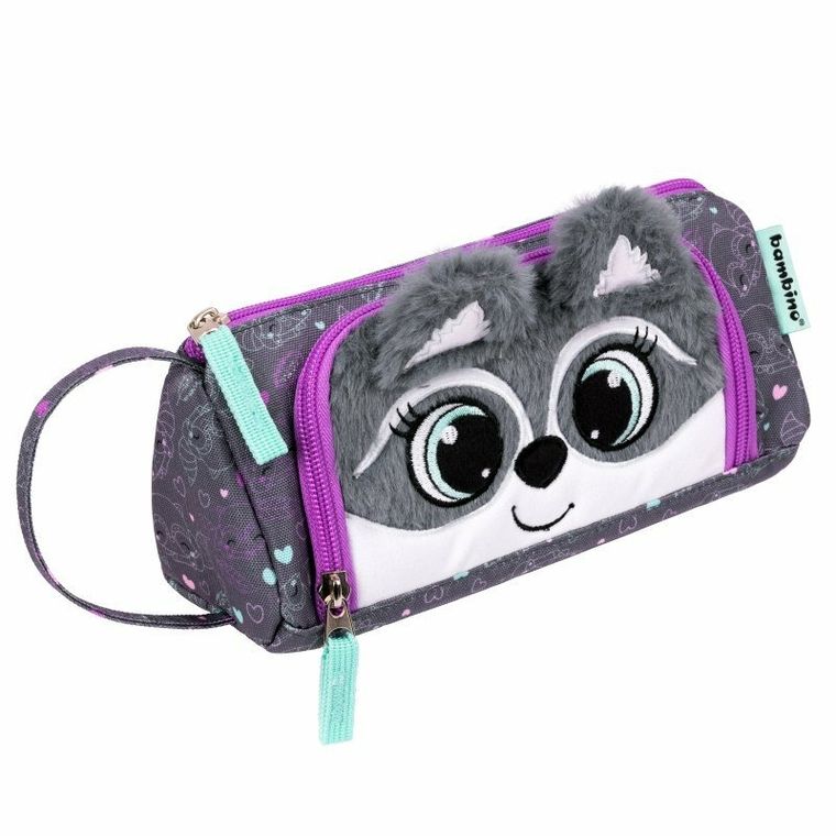 Bambino, piórnik saszetka, Racoon