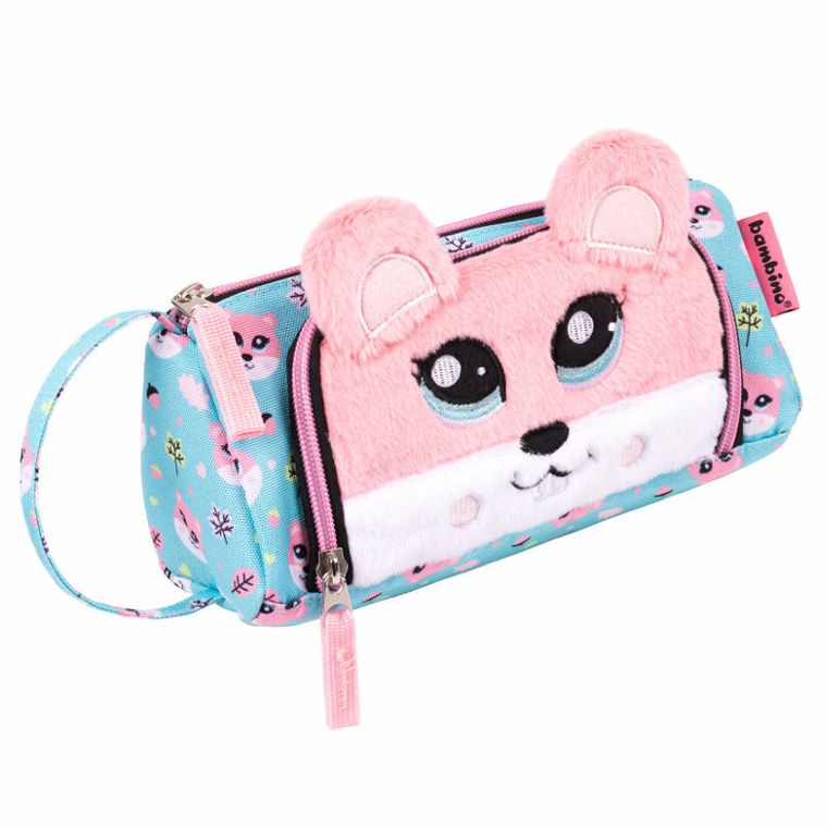 Bambino, piórnik saszetka trójkątna, Squirrel