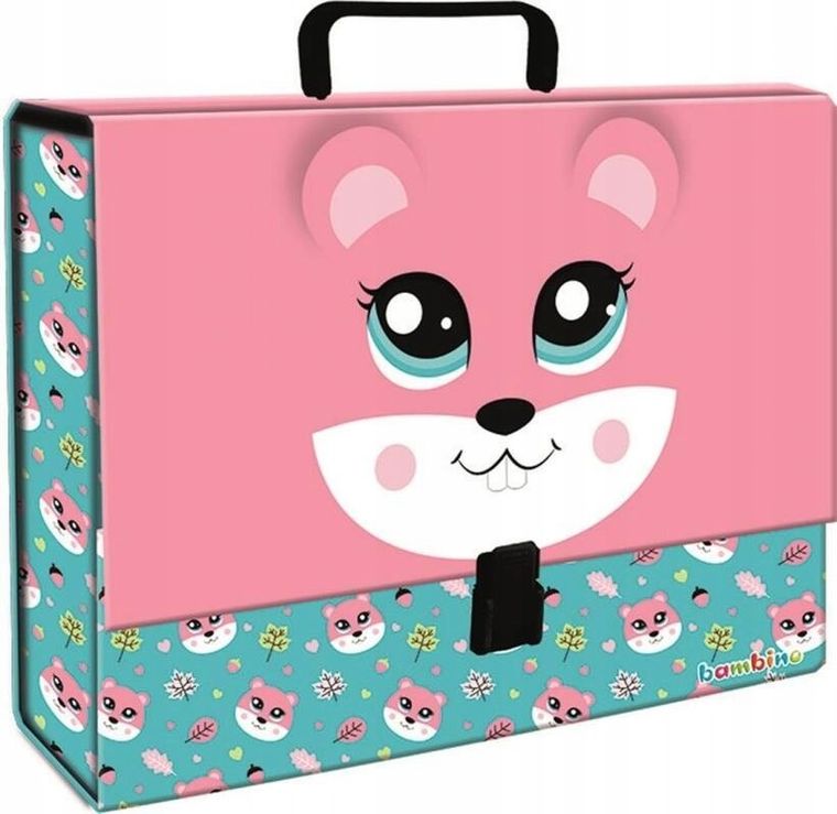 Bambino, teczka A4 z rączką, Squirrel, 1 szt.