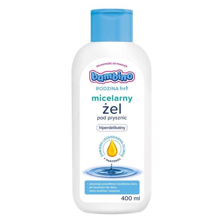 Bambino, żel pod prysznic, hipoalergiczny, 400 ml