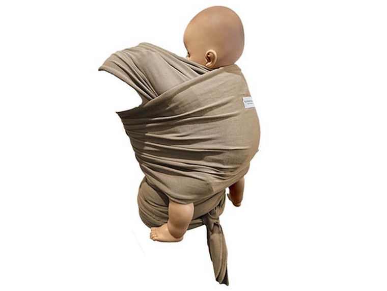 Bamboom, chusta bambusowa do noszenia dziecka, beżowa