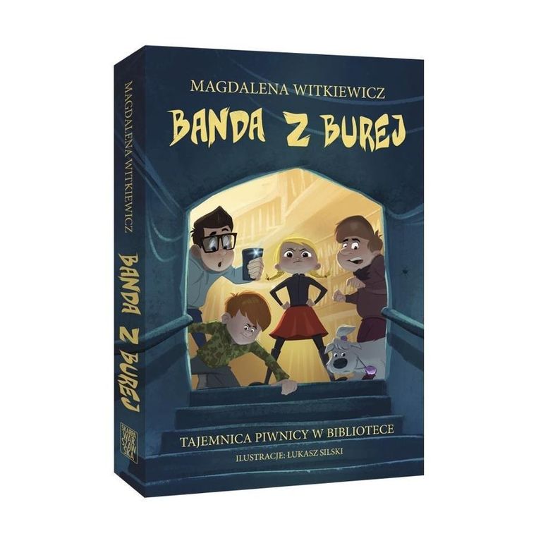 Banda z Burej. Tajemnica piwnicy w bibliotece