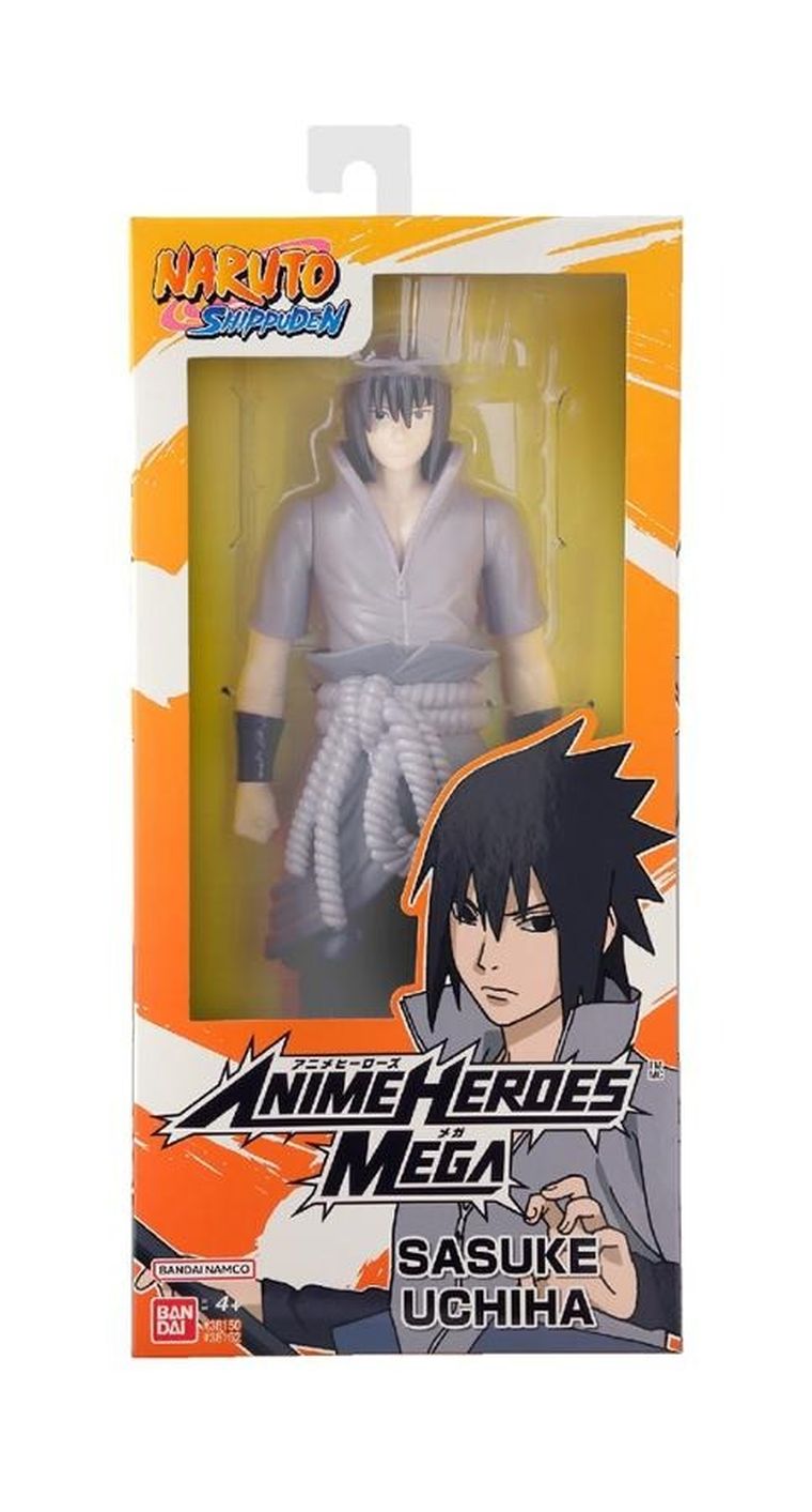 Bandai, Anime Heroes, Uchiha Sasuke, figurka kolekcjonerska, 30 cm