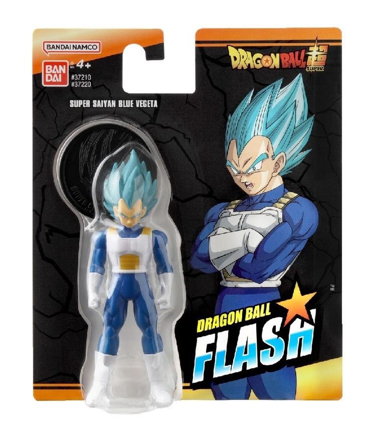 Bandai, Dragon Ball Super, Flash Series, Saiyan Blue Vegeta, figurka kolekcjonerska