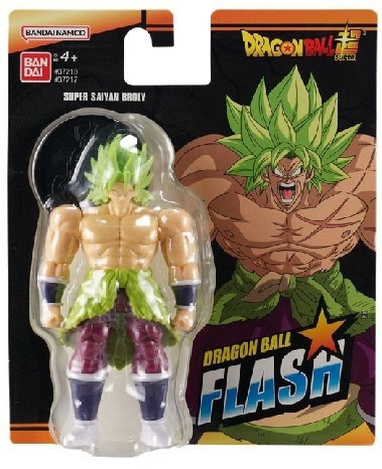 Bandai, Dragon Ball Super, Flash Series, Saiyan Broly, figurka kolekcjonerska
