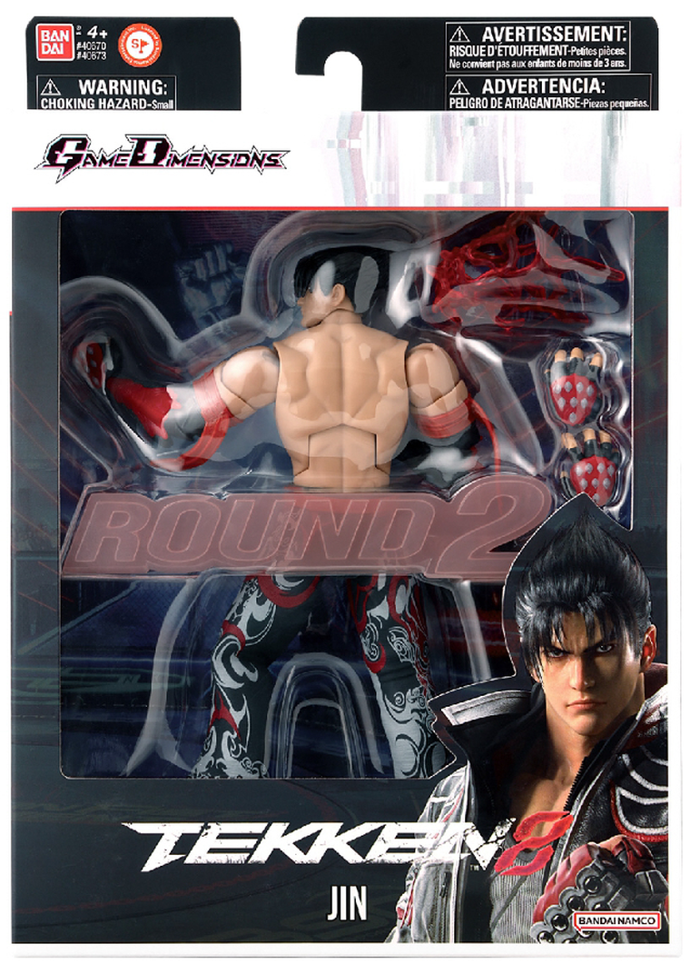 Bandai, Game Dimensions Tekken, Jin Kazama, figurka kolekcjonerska