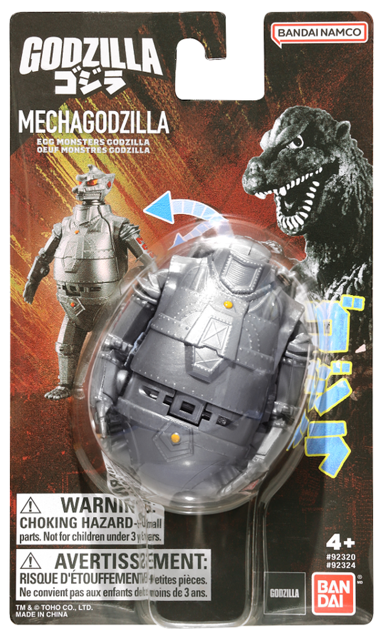 Bandai, Godzilla, Egg Monster, Mecha Godzilla, figurka kolekcjonerska