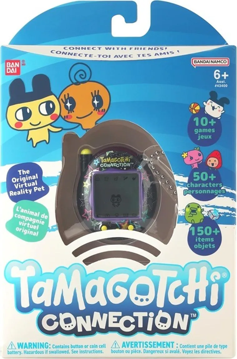 Bandai, Tamagotchi Connection, zabawka interaktywna, Neon Stars