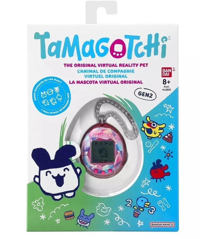 Bandai, Tamagotchi, zabawka interaktywna, Pink Treasure Jewel