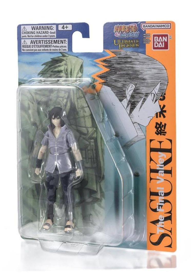 Bandai, Ultimate Legends, Naruto, Sasuke Final Valley, figurka kolekcjonerska