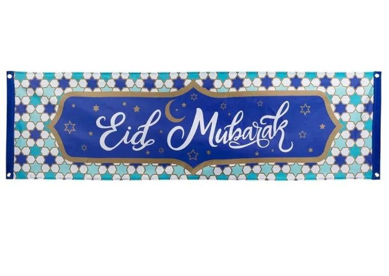 Baner, Eid Mubarak, Tureckie urodziny, 50-180 cm