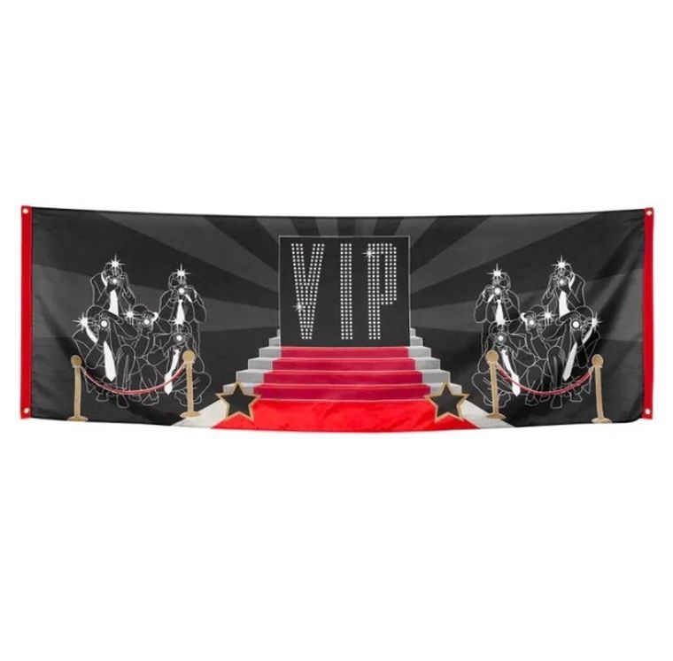 Baner, flaga VIP Hollywood, 74-220 cm