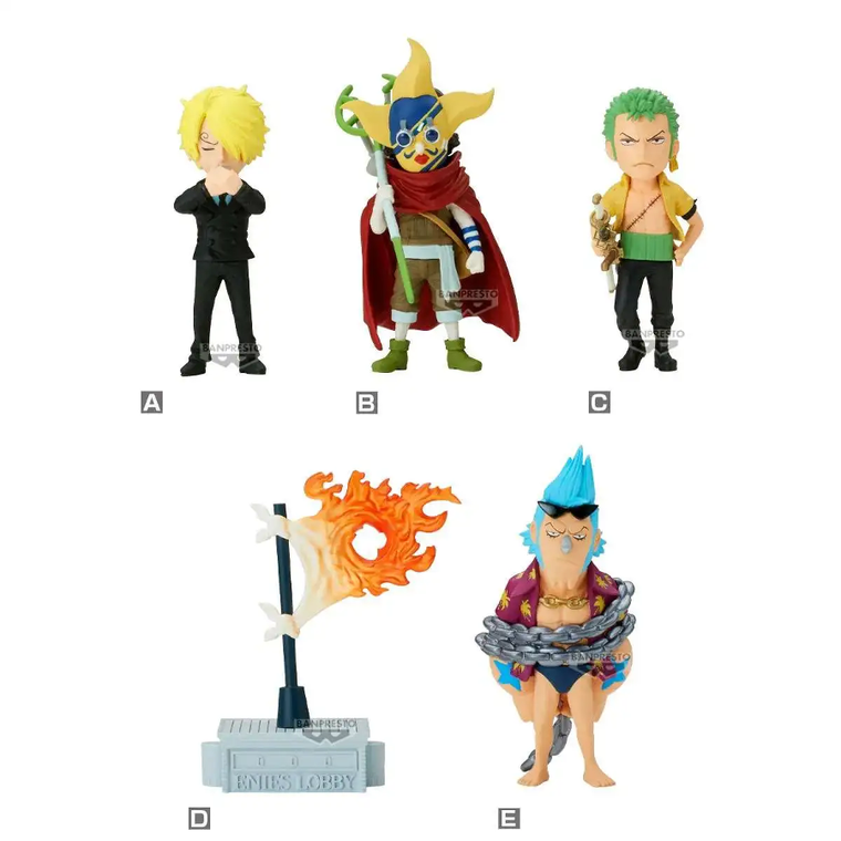 Banpresto, One Piece WCF, Enies Lobby 2, figurka kolekcjonerska