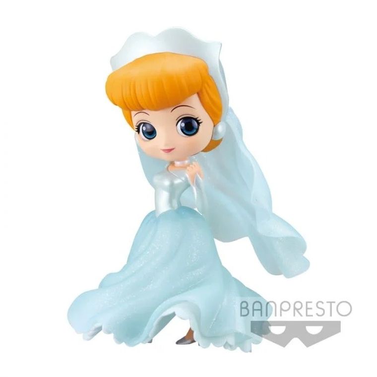 Banpresto, Q Posket, Disney Characters, Dreamy Style, Glitter Collection, Cindrella, Vol.2, figurka kolekcjonerska