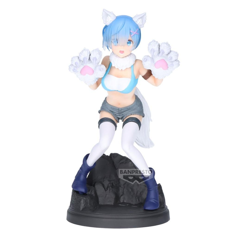 Banpresto, Re:Zero Espresto Monster Motions, Rem, figurka kolekcjonerska
