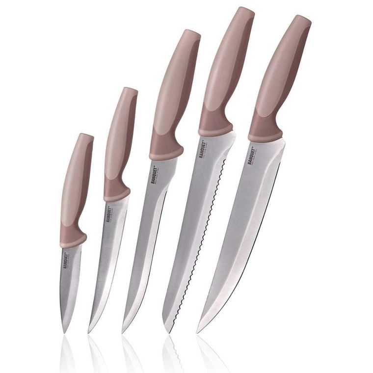 Banquet, zestaw 5 noży kuchennych, trinity