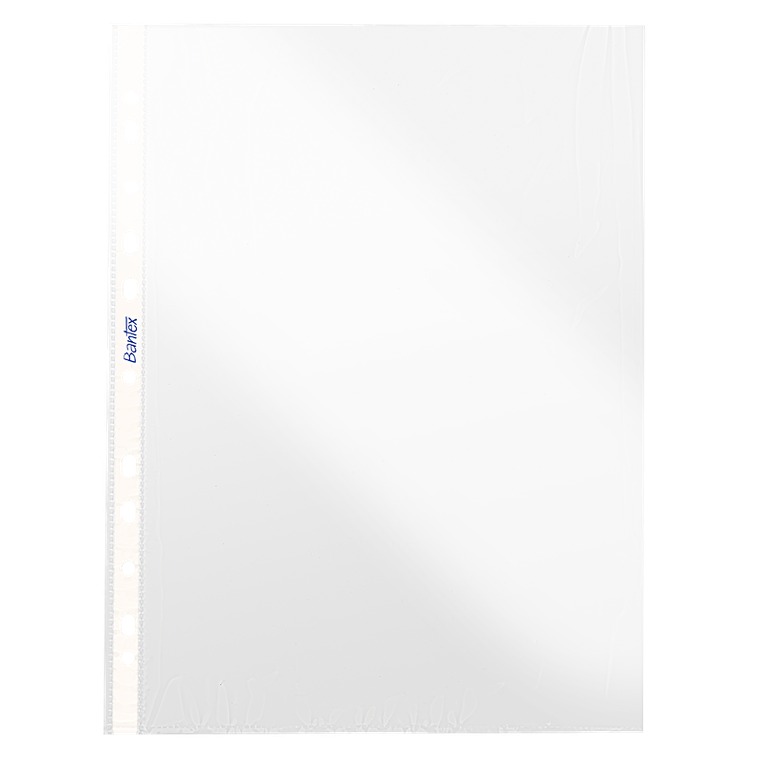 Bantex, koszulki krystaliczne A4, 45 mic, 100 szt.