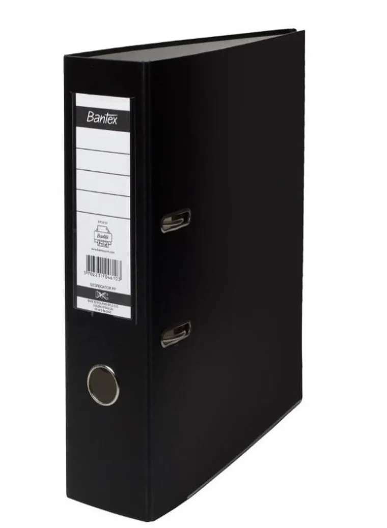 Bantex, segregator A4, 8 cm, XXL, czarny