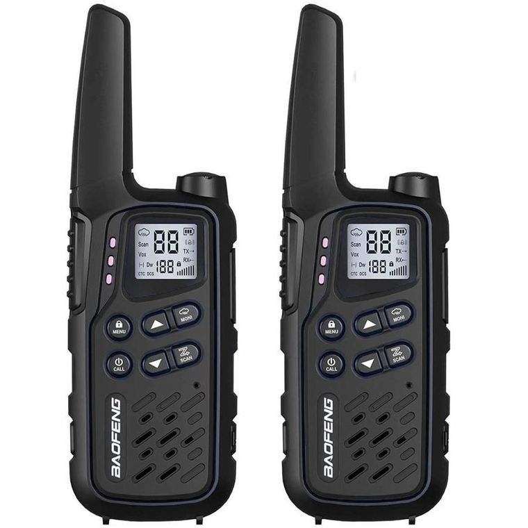 Baofeng, krótkofalówka, BF-T25E, czarna, 2 szt.