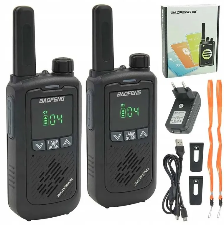 Baofeng, krótkofalówka, czarna, BF-T17