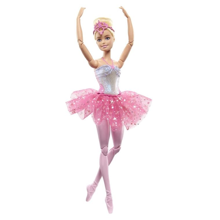 Barbie, Baletnica, Magiczne światełka, lalka blondynka