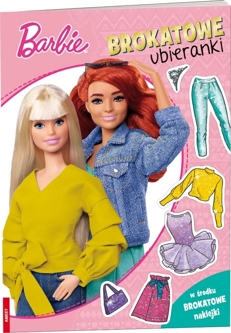 Barbie. Brokatowe ubieranki