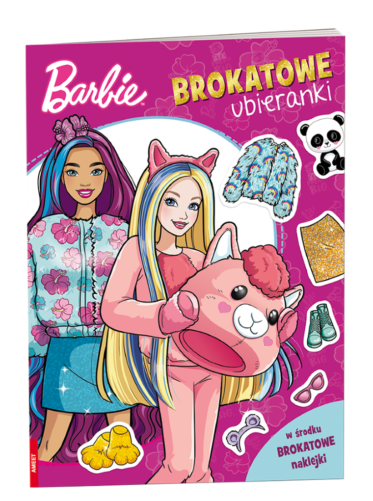 Barbie. Brokatowe Ubieranki